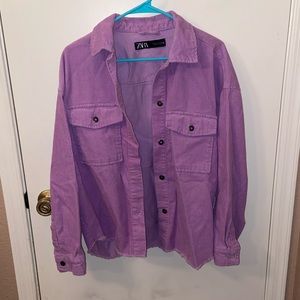 Zara Purple Jacket